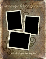 C 11x14 Polaroid collage