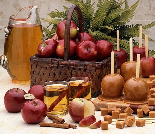 caramel apples