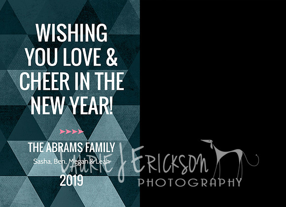 New Year's - 5x7 Photo Card - 05 - Front