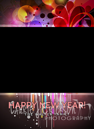 New Year's - 5x7 Photo Card - 01 - Front